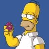 sticker de los simpson android application logo